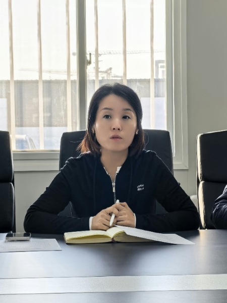 直属党支部书记张翃滔讲话